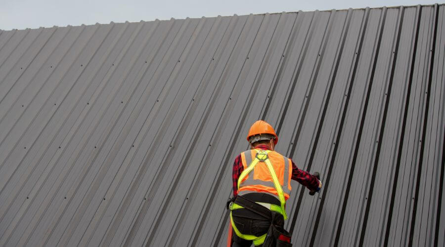 Professional metal roof installation services in Grapevine, AR